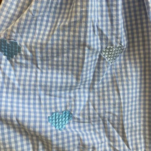 Innika Choo Farm Smock - Baby Blue Gingham, OS, EUC - Picture 6 of 8